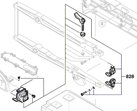 Jeu de rechange 828 pour scie DREMEL 1800